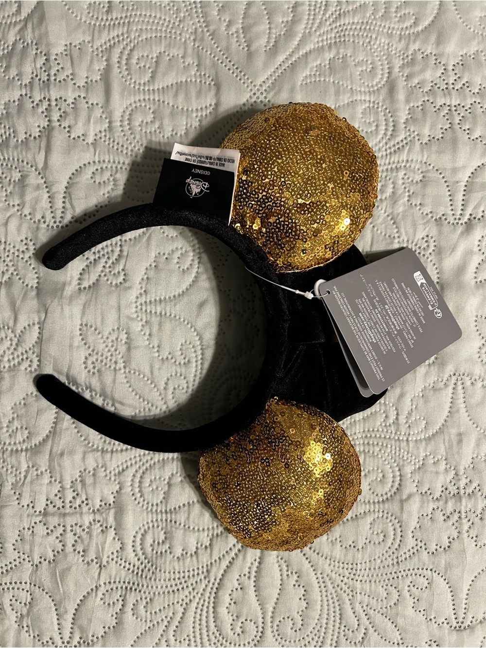 Disneyland Paris - Special Edition - Black & Gold Ears with Eiffel Tower - Picture 5 of 5
